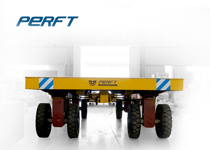 four wheel transfer cart, transport vehicle, trailer car