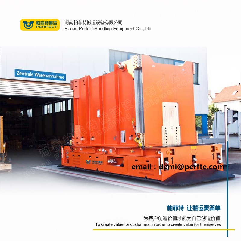 large tonnage automatic guided vehicle transfer trolley