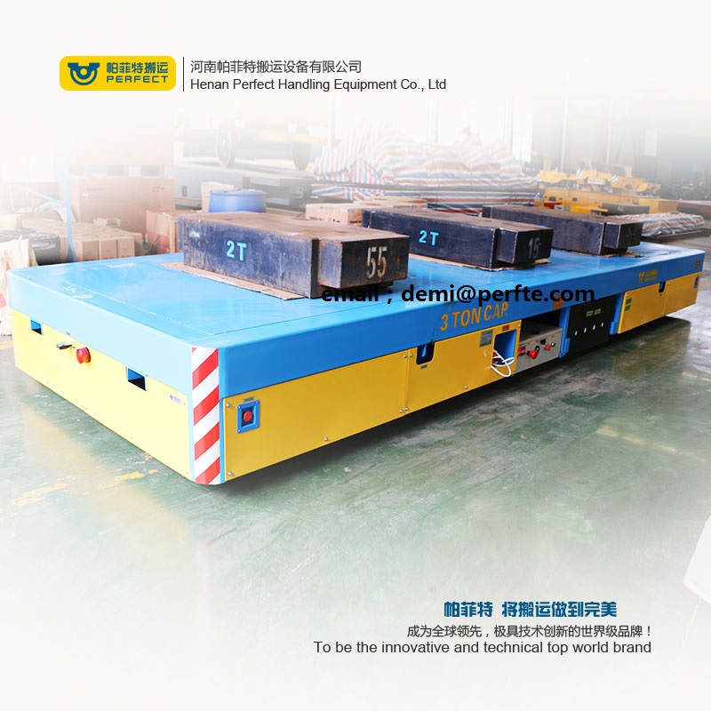 electric material handling transfer vehicle