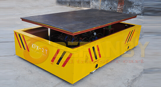 Transfer Trolley With Hydraulic Lifting Table